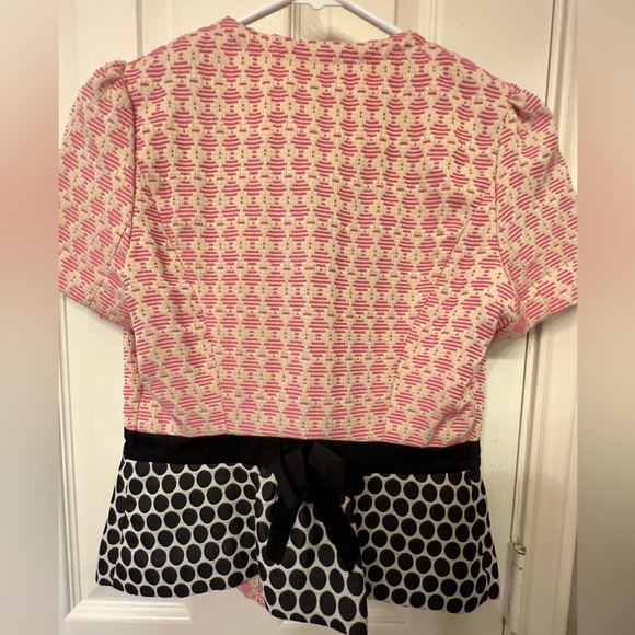 Elevenses Sprinkling of Pink size 0 short sleeve jacket from Anthropologie - Picture 7 of 7